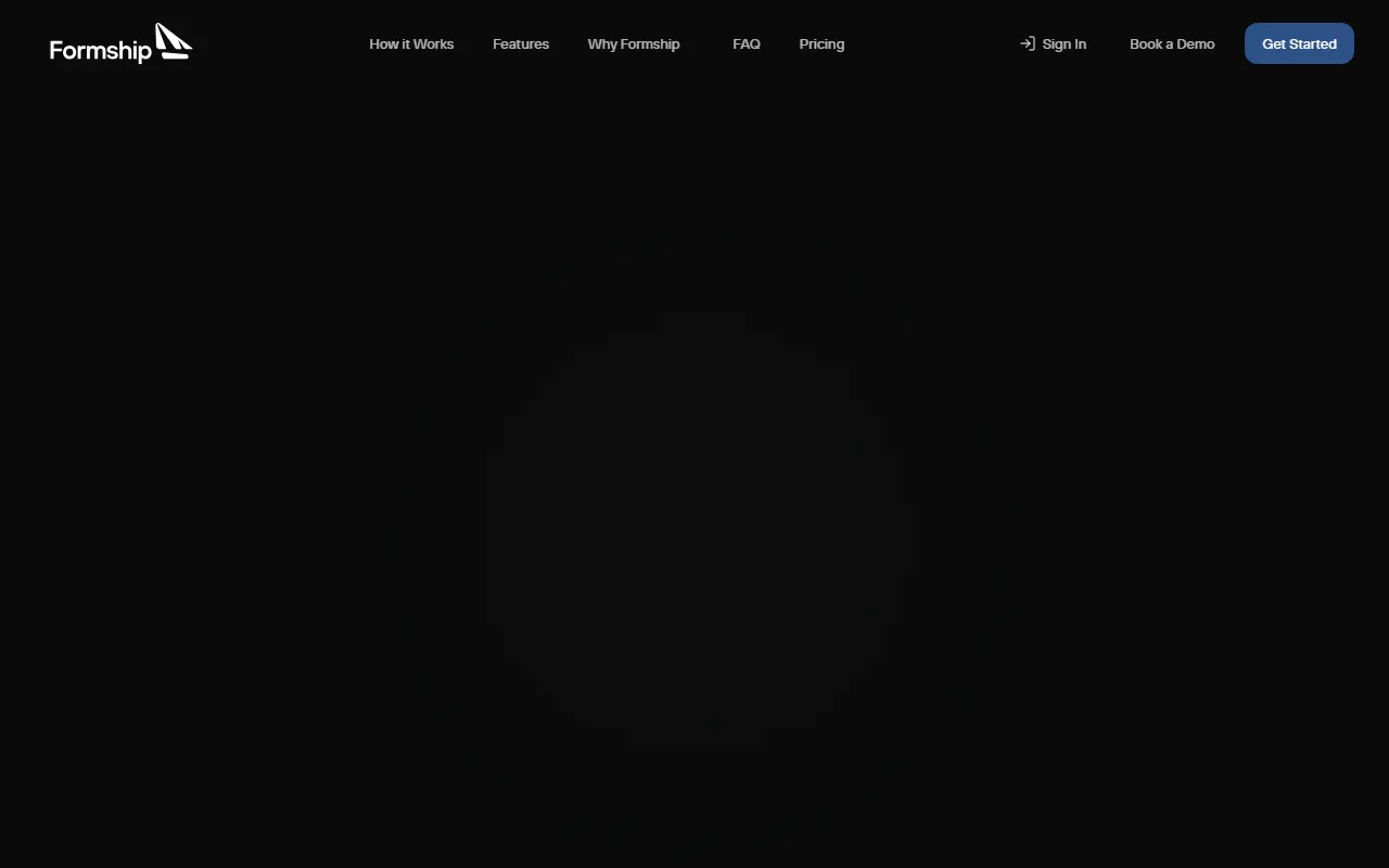 Formship screenshot